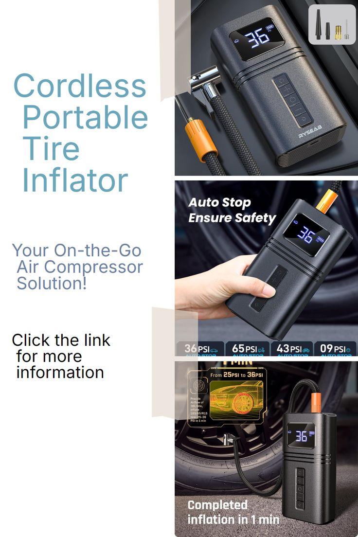 Smart Portable Electric Air Pump - FinoSphere