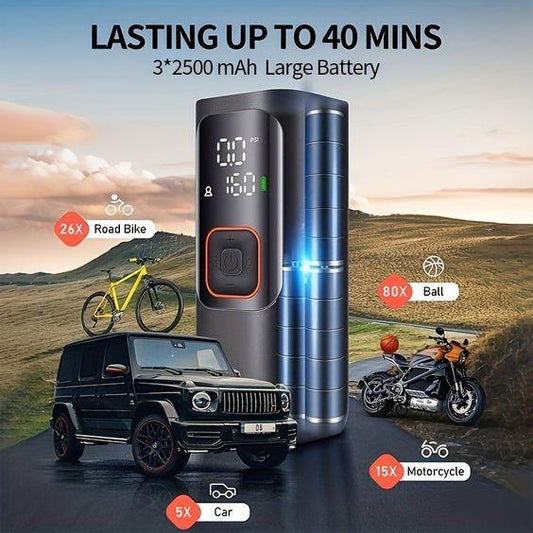 Smart Portable Electric Air Pump - FinoSphere